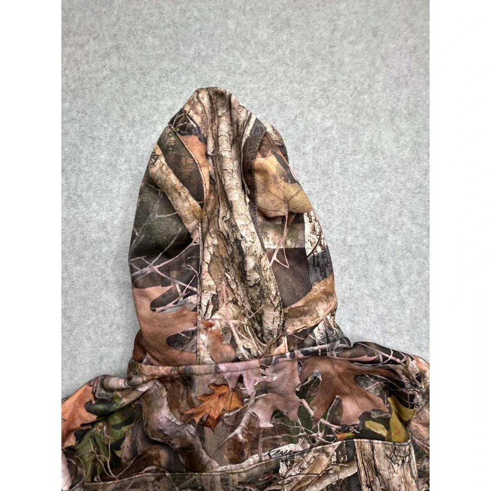 RedHead Youth Medium Kanati Camo Quarter Zip Fleece Hoodie Hunting Jacket